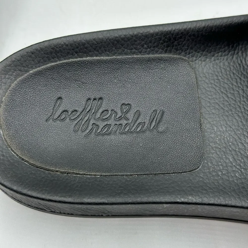 Loeffler Randall Women’s Cat Pool Sandals Black Size 9